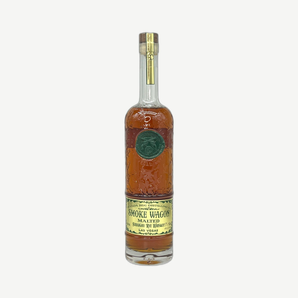 Smoke Wagon Malted Rye Whiskey Malted Straight Rye Whiskey 750ml