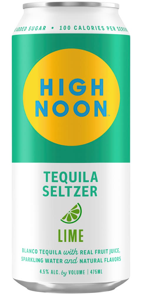 High Noon Lime 16OZ Single Can