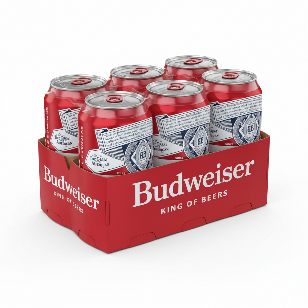 Budweiser 12oz 6pk Cans