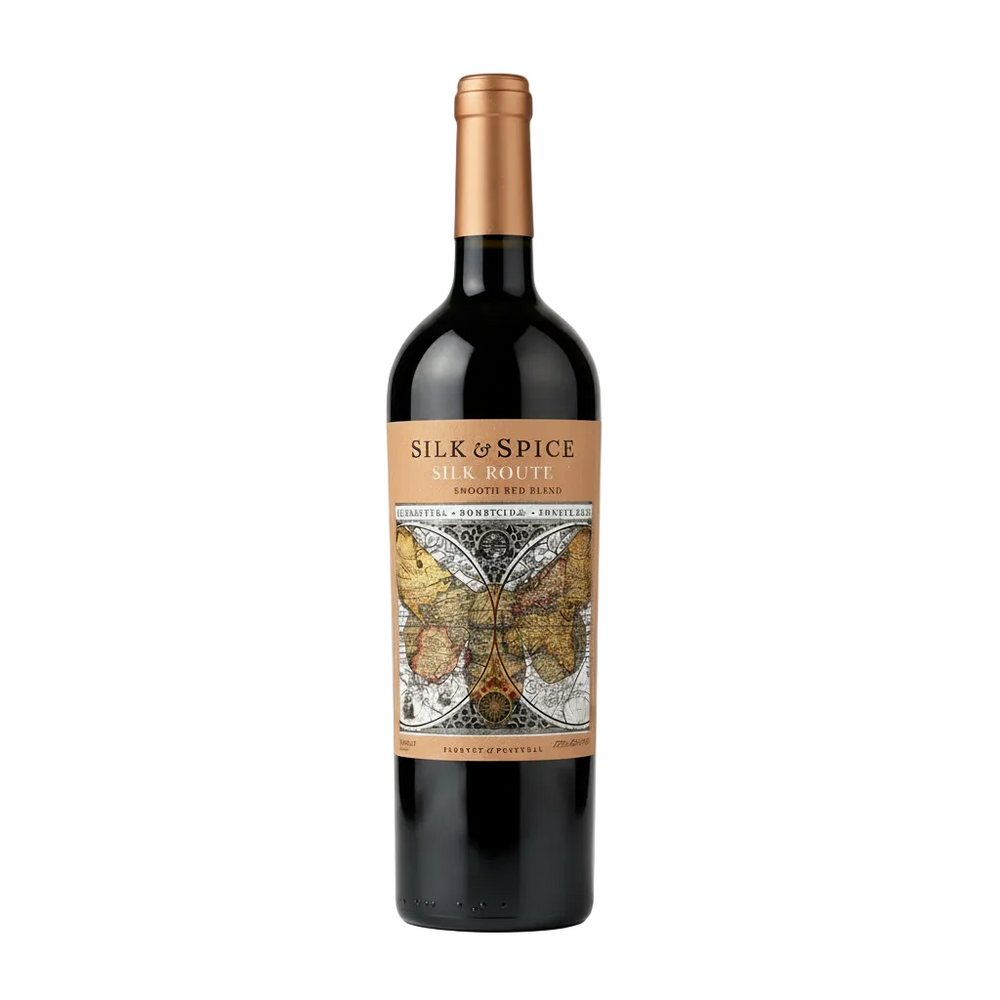 Silk & Spice Silk Route Red Bl Portugal Wine Smooth Red Blend