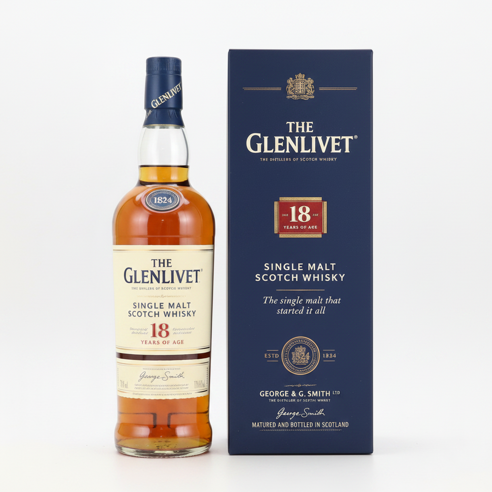 The Glenlivet 18yr 80p 750ml