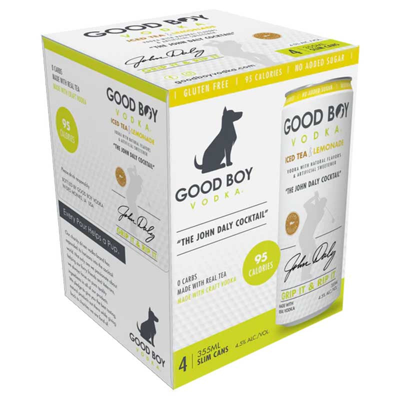 Good Boy 4pk Iced Tea & Lmnd Iced Tea & Lemonade John Daly Cocktail
