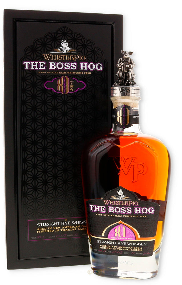 Whistle Pig Boss Hog XI Jugger XI Juggernaut 750ml
