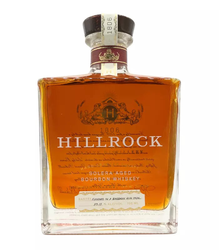 Hillrock Bbn Barbados Rum Solera Aged Bourbon finished in Rum Cask