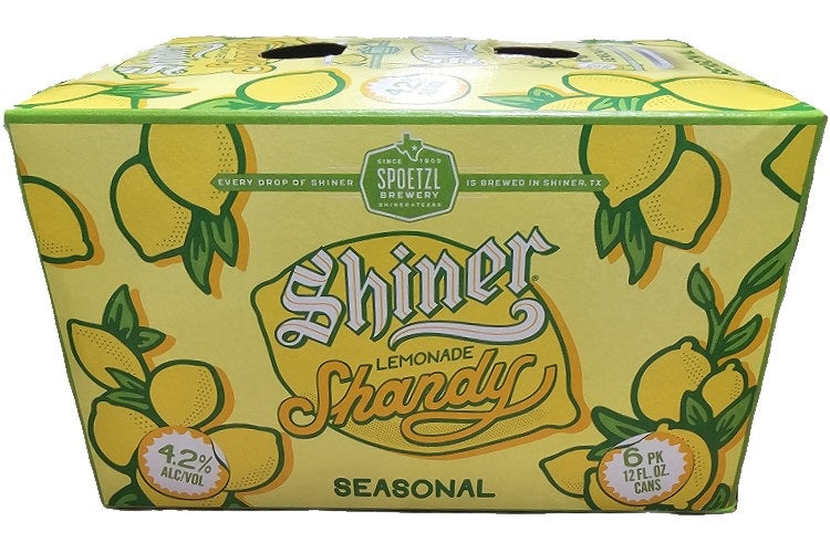 Shiner Bock Shandy Lmnd 6pk Lemonade Shandy Seasonal