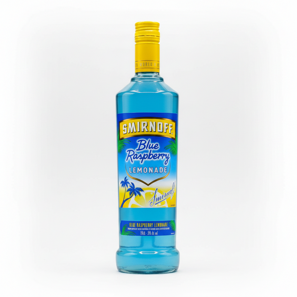 Smirnoff Blue Rasp Lmnd Vodka 750ml Blue Raspberry Lemonade