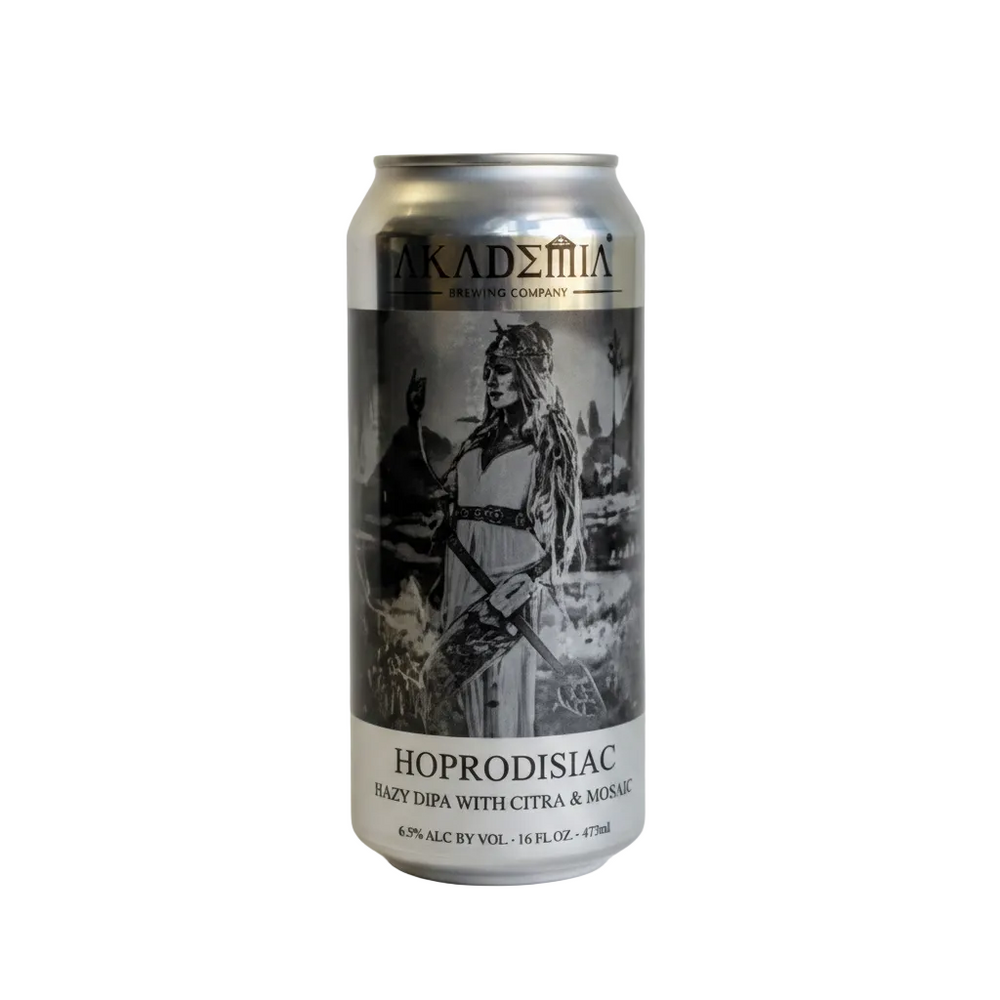 Akademia Hoprodisiac Hazy Ipa 4pk 16oz cans