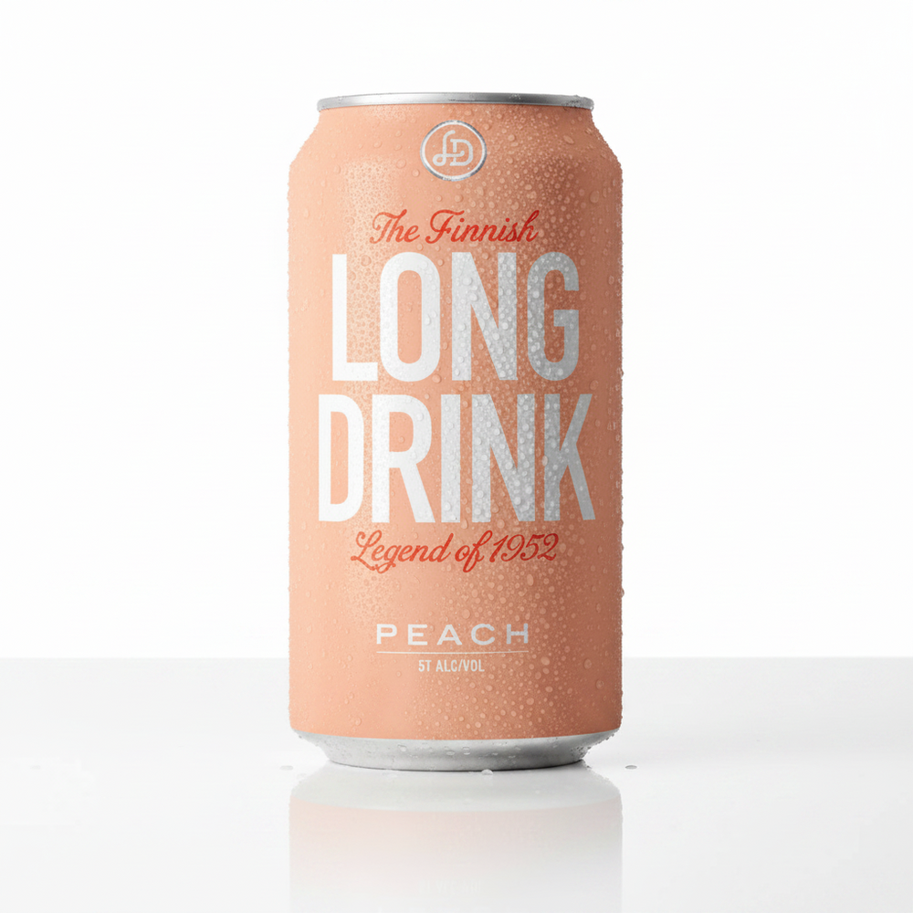 Long Drink Peach 6pk 5.5% abv
