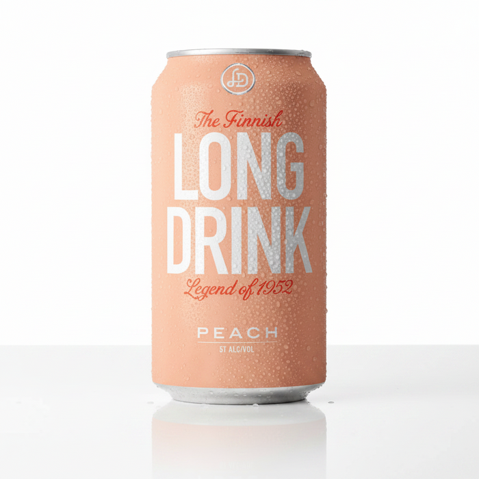 Long Drink Peach 6pk 5.5% abv