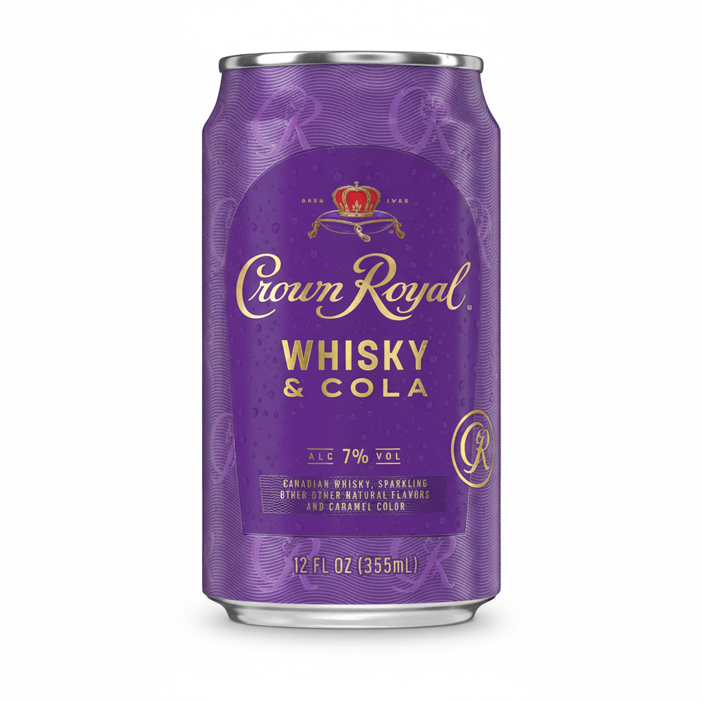 Crown Royal Whisky & Cola 4pk