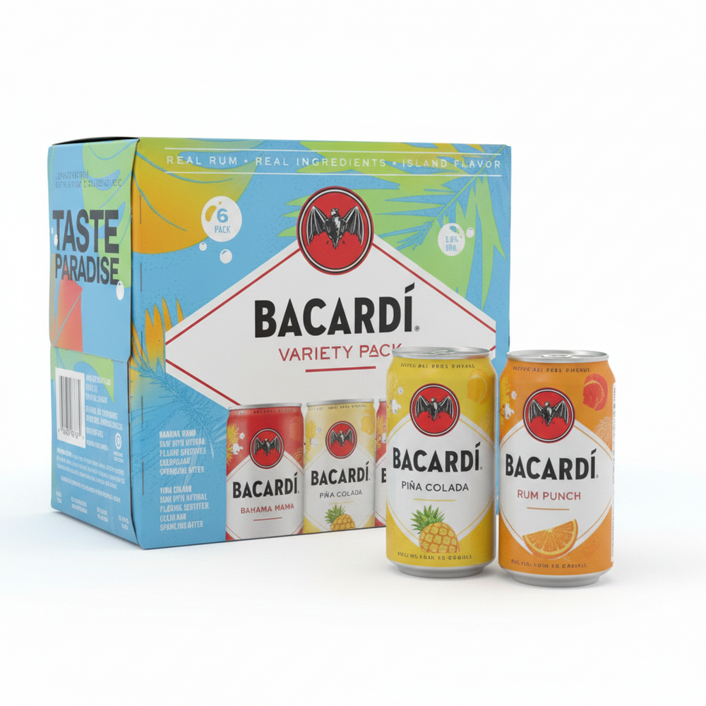 Bacardi RTD Variety Pk #2 6pk 6pk Cans Variety Pack #2