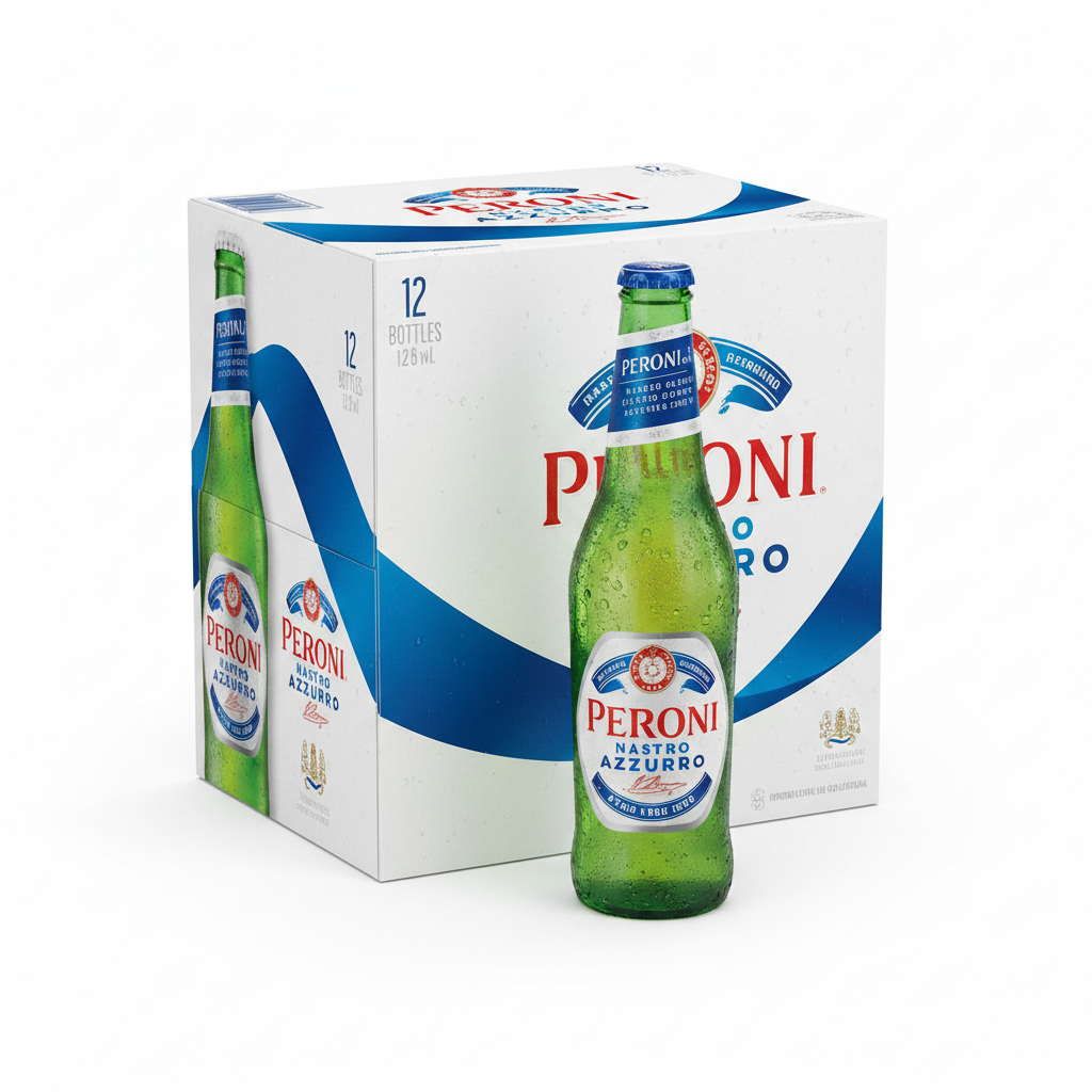 Peroni Nastro Azzuro 12pk 12pk Bottles