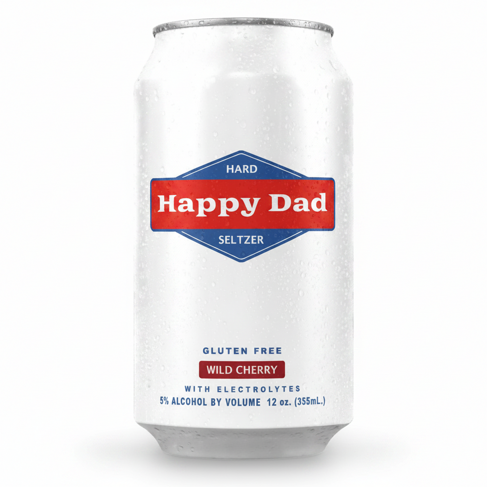 Happy Dad Wild Cherry 12pk 12pk 12oz Seltzer