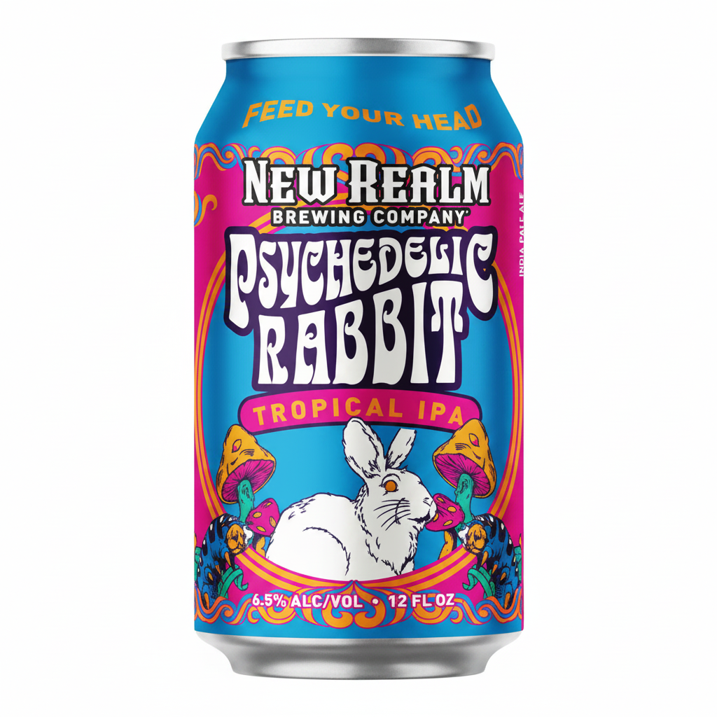 New Realm Psychedelic Rabbit 6pk Cans IPA