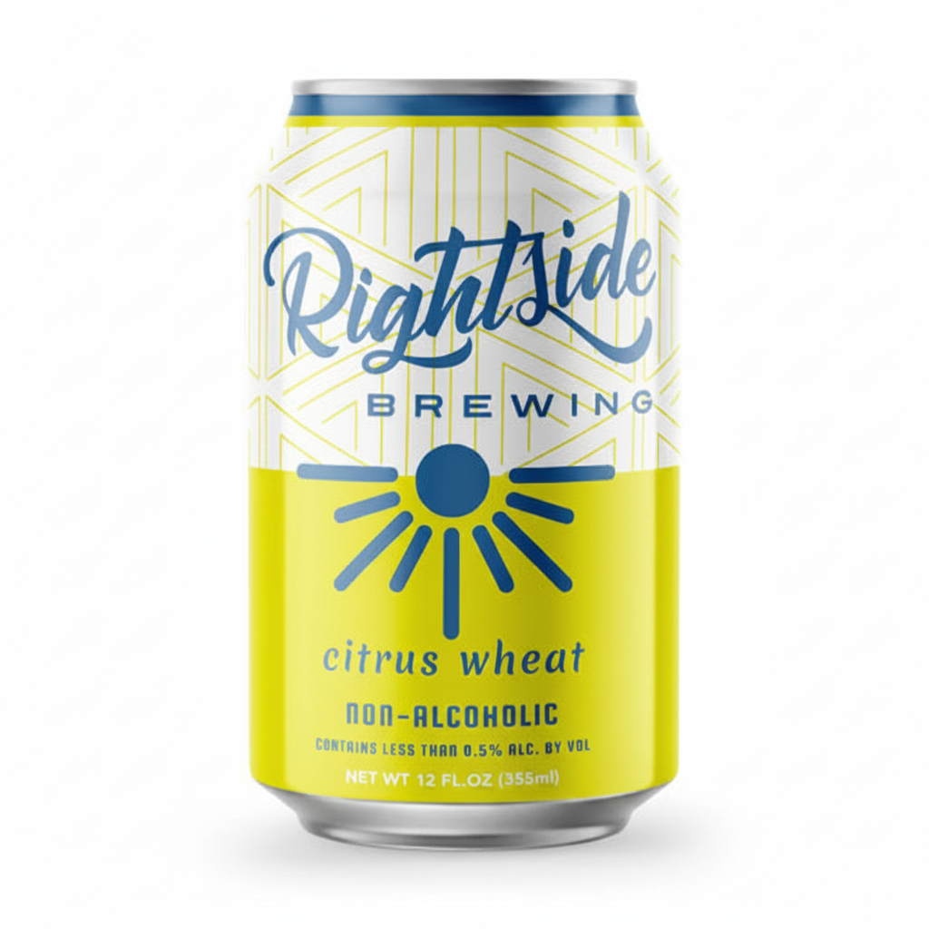 Rightside Citrus Wheat NA 6pk Cans