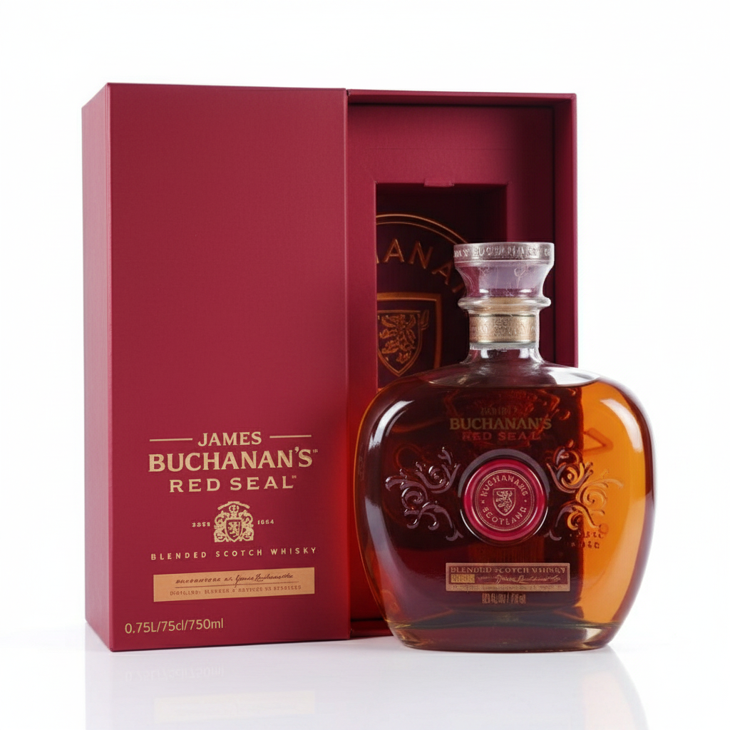 Buchanans Red Seal 750ml Double Aged Blended Scotch Whisky