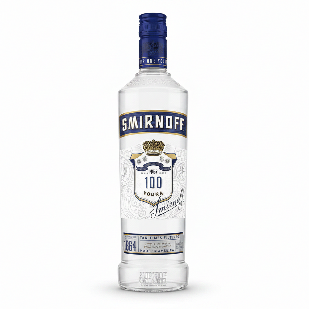 Smirnoff 100p Vodka 375ml