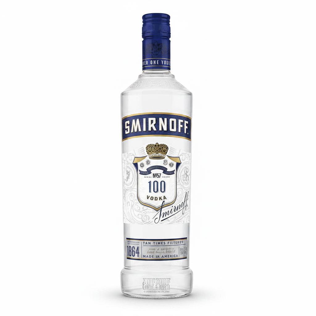Smirnoff 100p Vodka 375ml