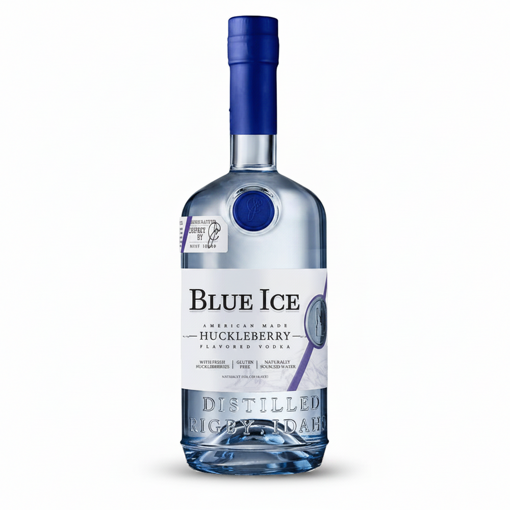 Blue Ice Huckleberry 750ml 750ml Flavored Vodka