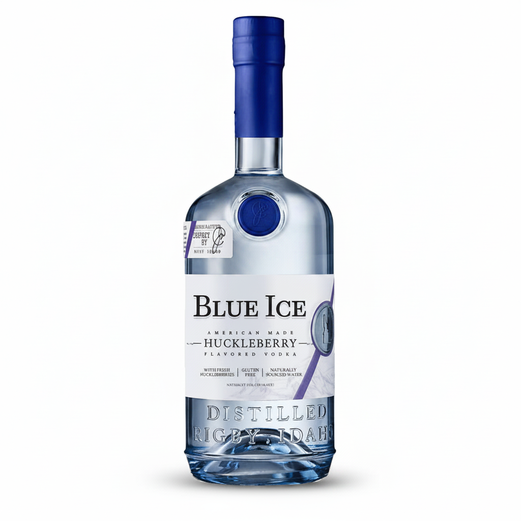 Blue Ice Huckleberry 750ml 750ml Flavored Vodka