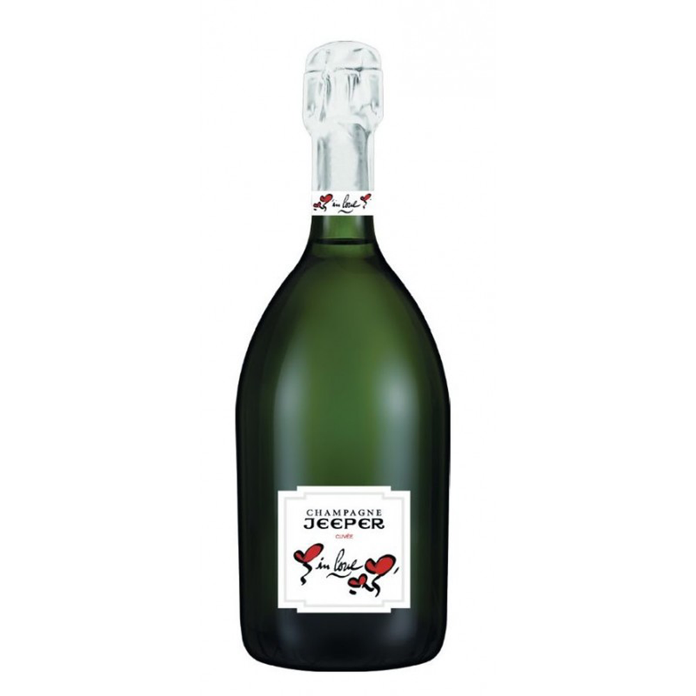 Jeeper Cuvee Love Brut Champan 750ml Champange France