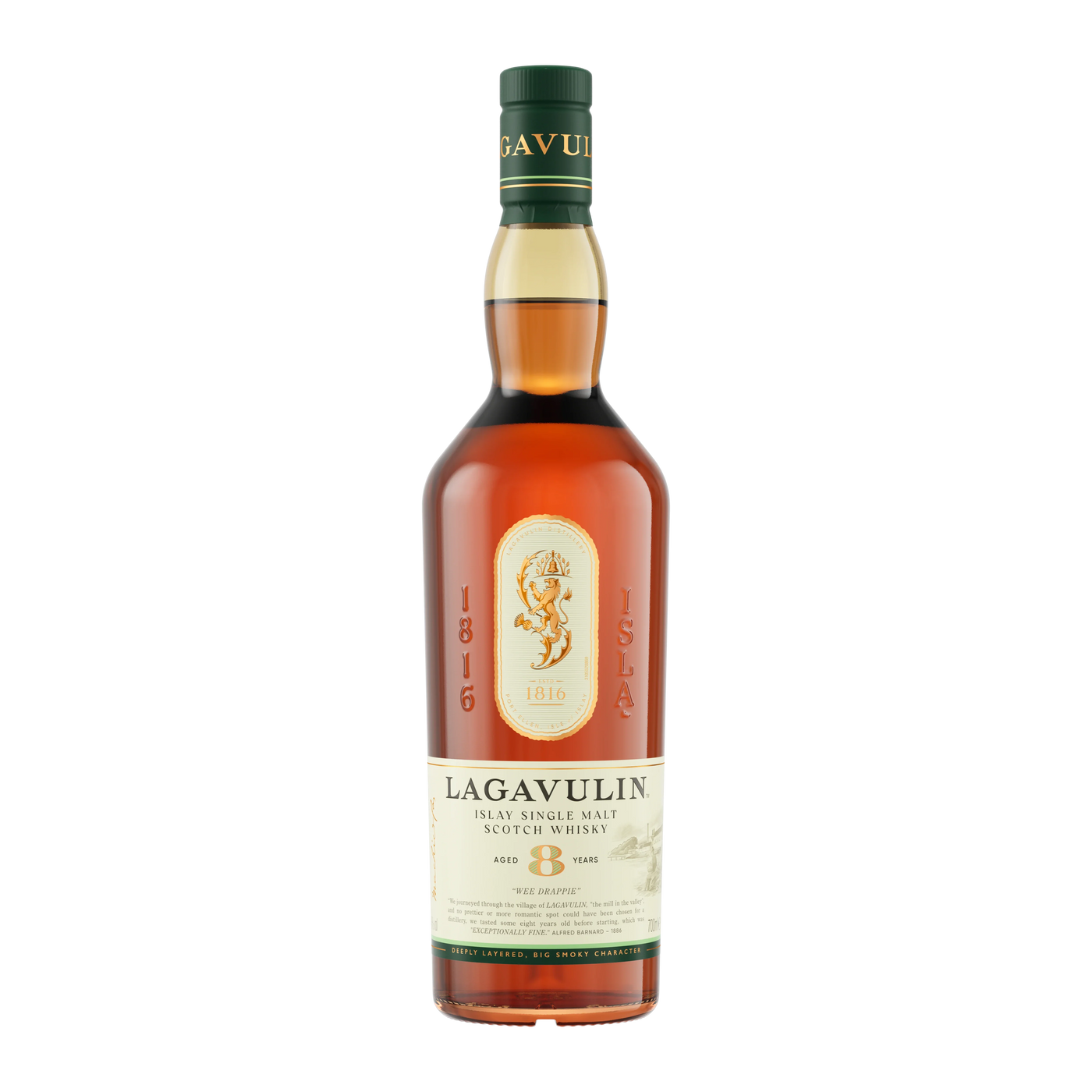 lagavulin 8 Year Whiskey bottle
