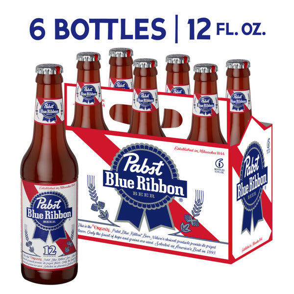 Pabst Blue Ribbon 6pk Btls