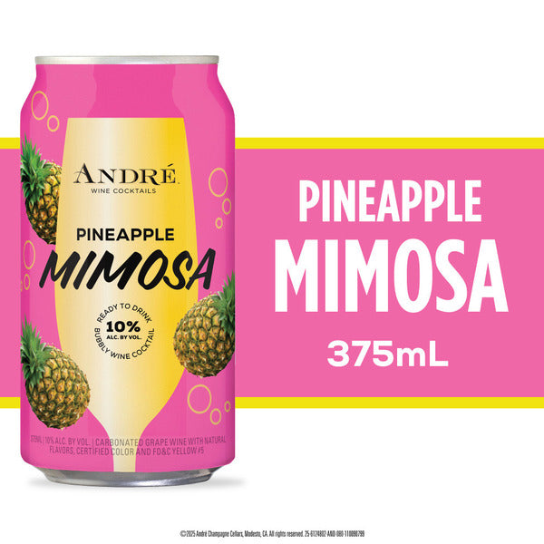 Andre Pineapple Mimosa 375ml Cans