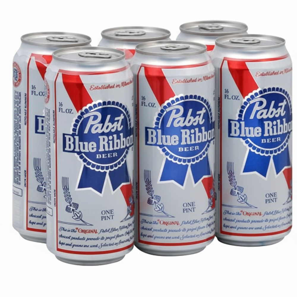 Pabst Blue Ribbon 6pk 16oz