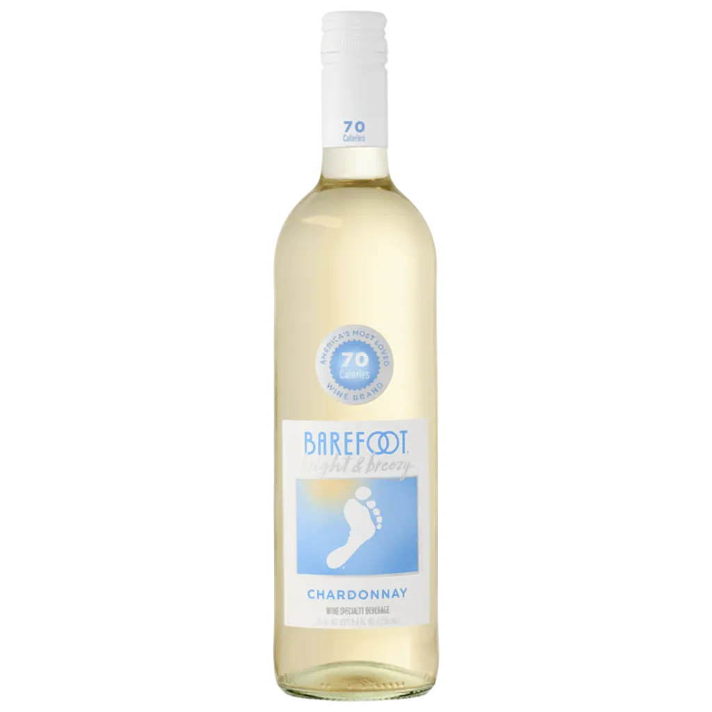 Barefoot B&B Chardonnay 750ml 750ml Bright & Breezy