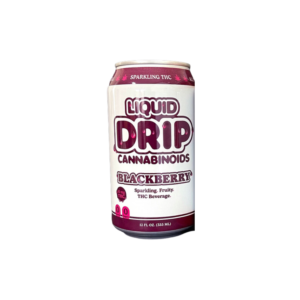 Liquid Drip D9 Drink Blkberry Sparkling THC Drink
