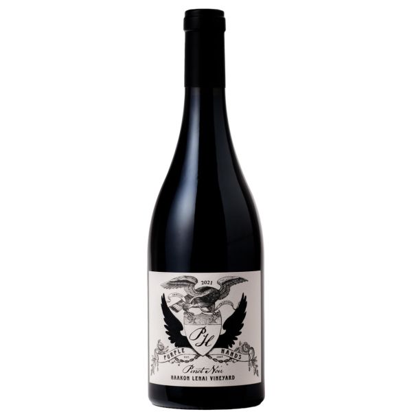 Purple Hands Pinot Noir 2021 750ml Haakon Lenai Vineyards Oregon Wine