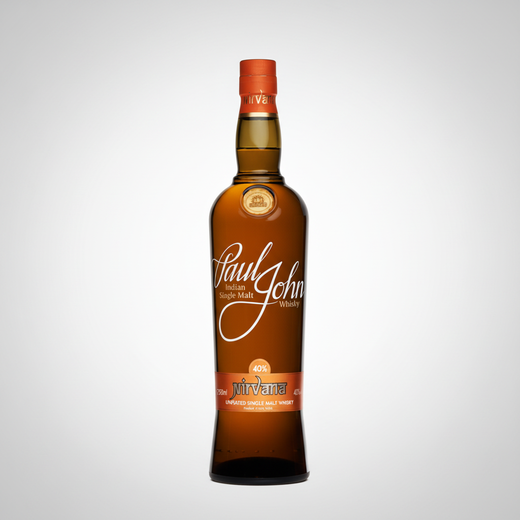 Paul John Nirvana Indian Whiskey bottle