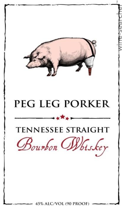 Peg Leg Porker 4yr Bourbon Tennessee Whiskey from Willett Dist.