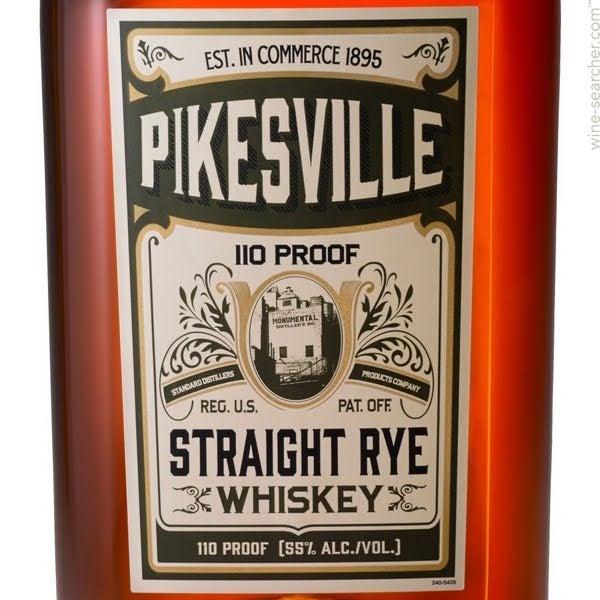 Pikesville Straight Rye Whsky 110p