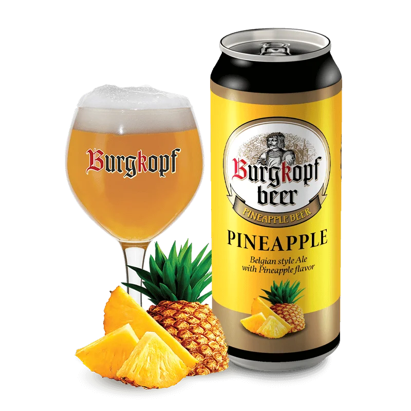 Burgkopf Beer Pineapple Single Single Can