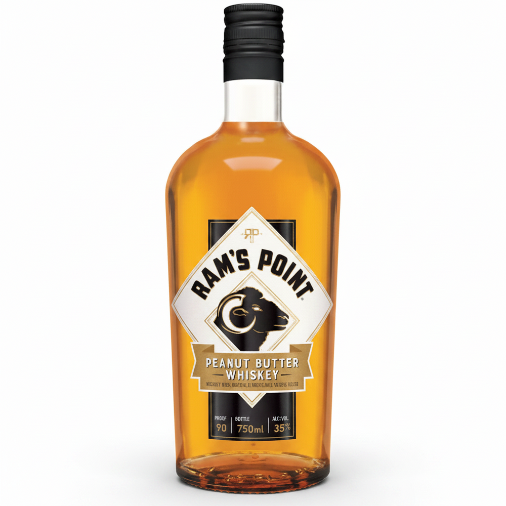 Rams Point PB Whiskey 750ml 750ml Peanut Butter Whiskey