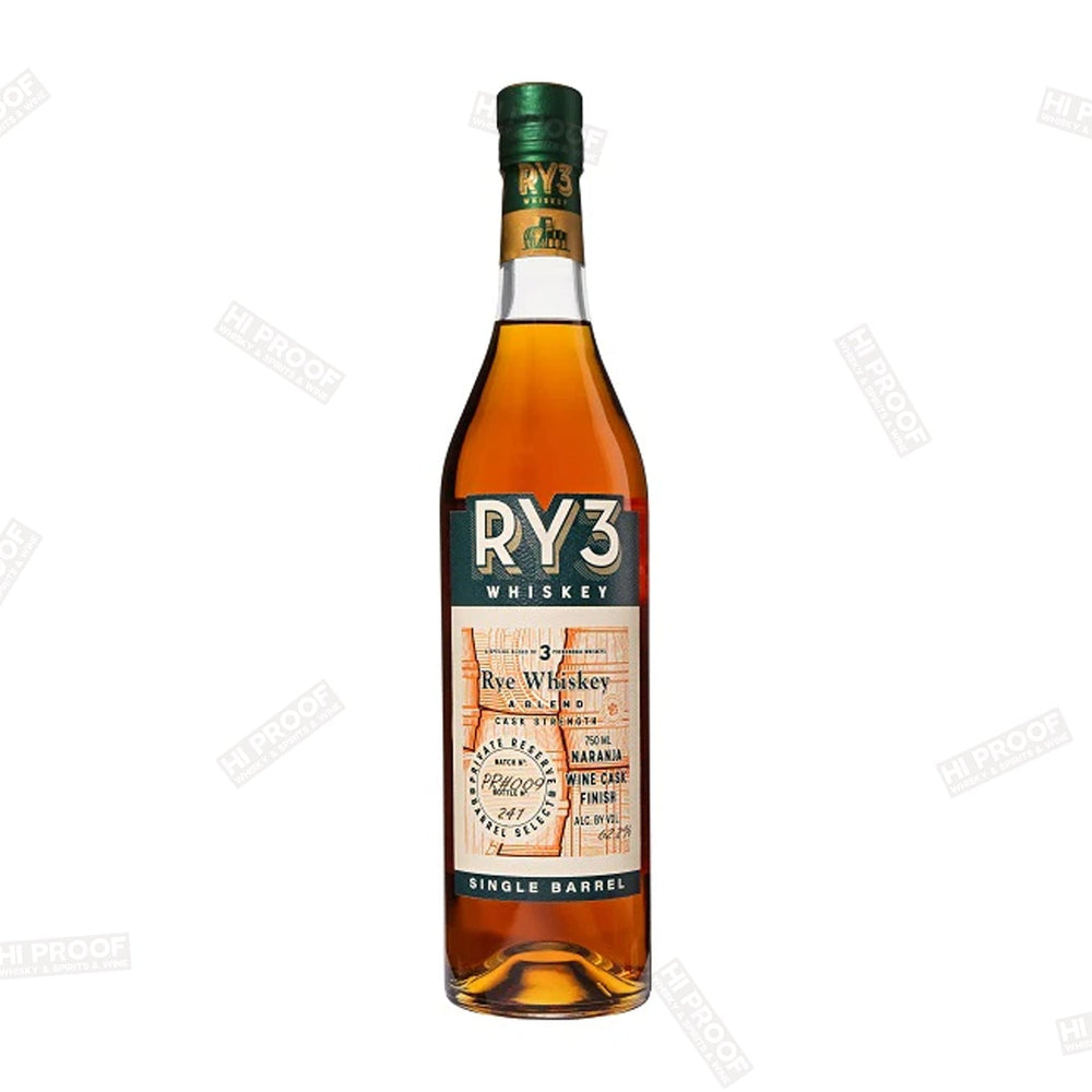 Ry3 Rye Whiskey Naranja Cask