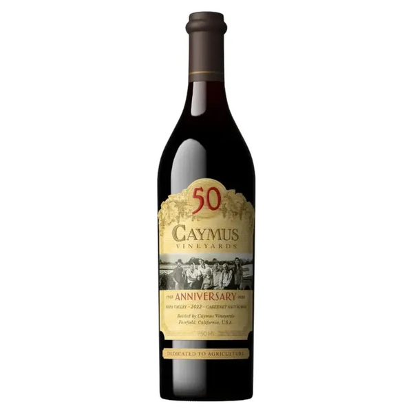 Caymus 50th Anniv Cab Sauv 22 50th Anniversary Cabernet Sauvignon 2022