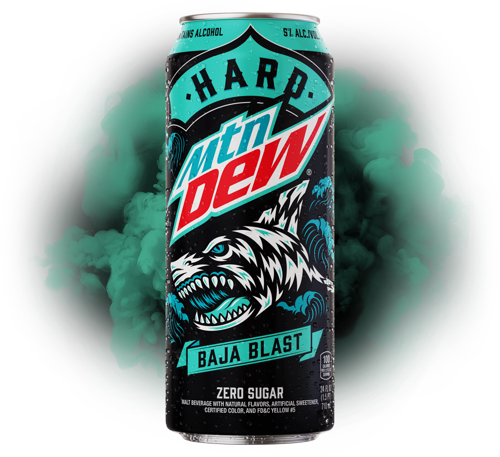 Hard Mt Dew Baja Blast 24oz