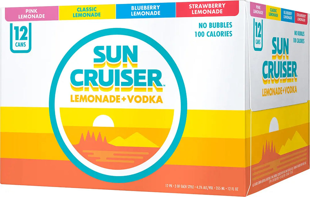 Sun Cruiser lemonade Vodka 8pk