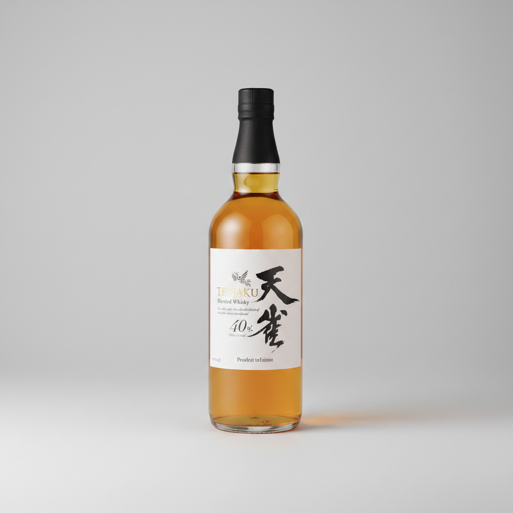 Tenjaku Japanese Whiskey bottle