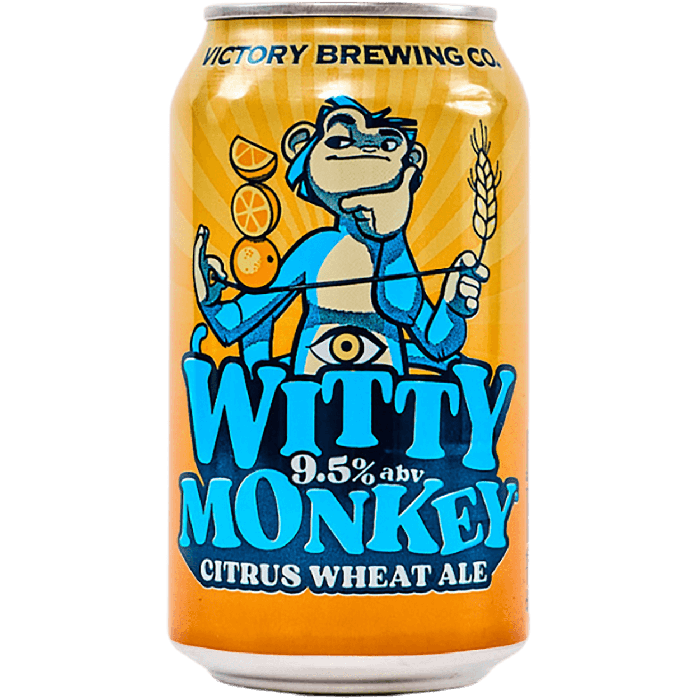 VBC Witty Monkey 6pk Citrus Wheat Ale 9.5%abv