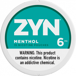 Zyn Menthol 6mg